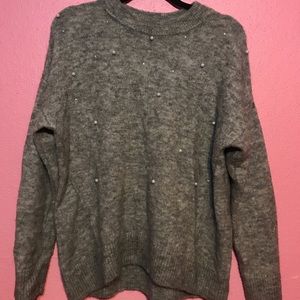 H&M super soft pearl sweater